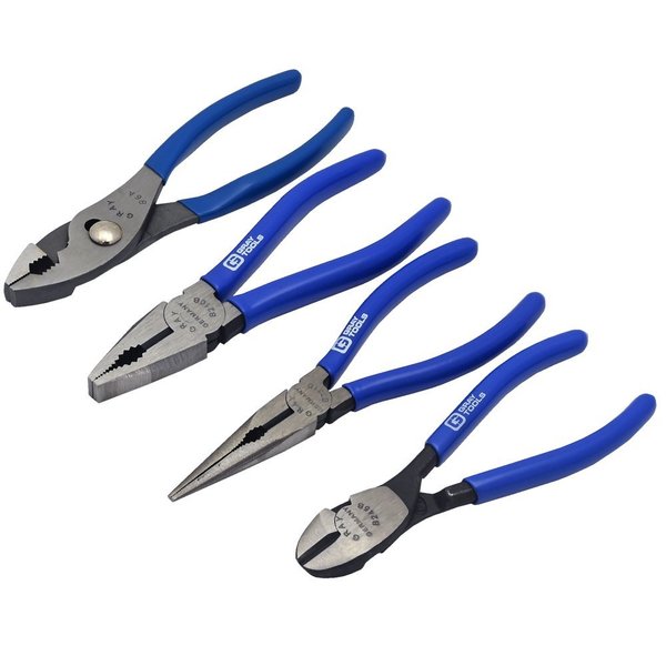 Gray Tools 4 Piece General Maintenance Plier Set B4PLS